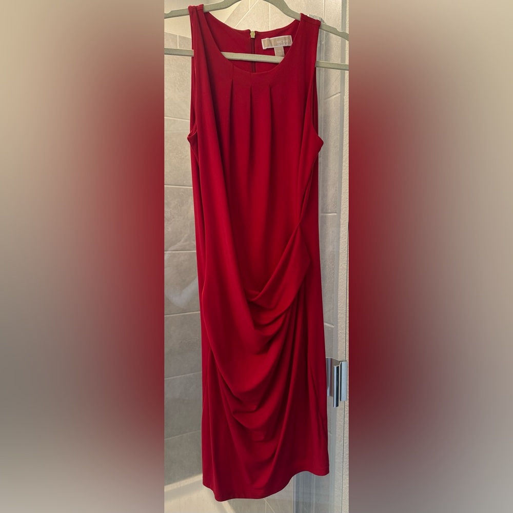 Michael kors Red dress. Very stretchy! (6% spandex). Size is very true XS or 0-4